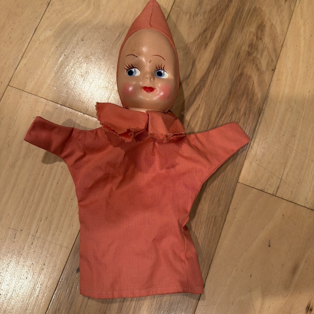 Pink Pixie Puppet Doll  Hospital Pal Toy Figure‎ Vintage